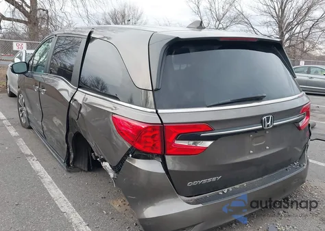 2022 Honda Odyssey Ex-L из США, поврежденный, VIN 5FNRL6H7XNB061495